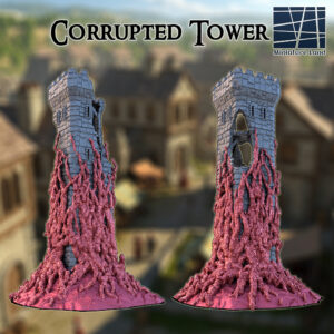 Corrupted tower terrain